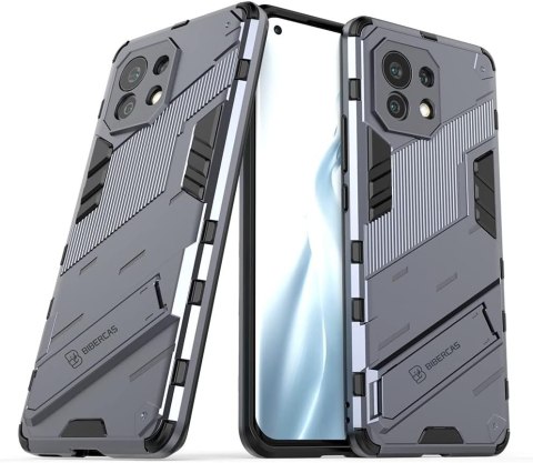 ETUI XIAOMI MI 11 SREBRNE SZARE PANCERNE WYTRZYMAŁE +FOLIA OCHRONNA SOLIDNA ETUI XIAOMI MI 11 SREBRNE SZARE PANCERNE WYTRZYMAŁE +FOLIA OCHRONNA SOLIDNA