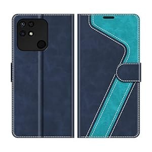 ETUI XIAOMI REDMI 10C GRANOWE TURKUSOWE ZAMYKANE Z KALPKĄ OCHRONNE SOLIDNE