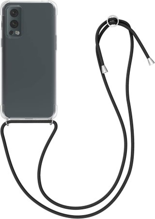 ETUI ONEPLUS NORD 2 PRZEZROCZYSTE BEZBARWNE +SMYCZ WYTRZYMAŁE OCHRONNE