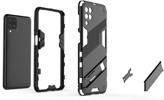 ETUI SAMSUNG GALAXY A21 / M12 CZARNE PANCERNE OCHRONNE WYTRZYMAŁE