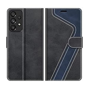 ETUI SAMSUNG GALAXY A53 ZAMYKANE Z KLAPKĄ WYTRZYMAŁE OCHRONNE SZARE GRANAT