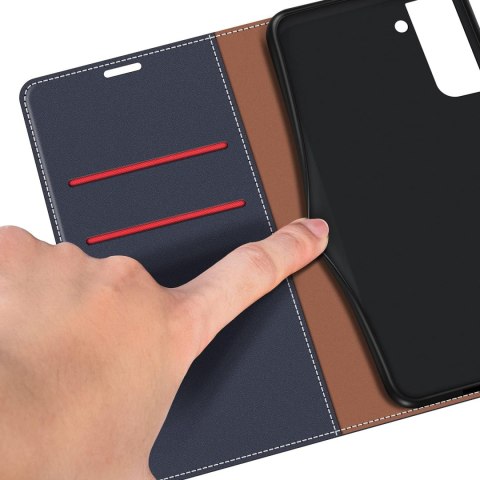 ETUI SAMSUNG GALAXY S21 GRANATOWE CZERWONY PASEK ZAMYKANE Z KLAPKĄ ETUI SAMSUNG GALAXY S21 GRANATOWE CZERWONY PASEK ZAMYKANE Z KLAPKĄ