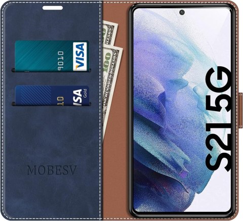 ETUI SAMSUNG GALAXY S21 GRANATOWE TURKUSOWE ZAMYKANE Z KLAPKĄ WYTRZYMAŁE ETUI SAMSUNG GALAXY S21 GRANATOWE TURKUSOWE ZAMYKANE Z KLAPKĄ WYTRZYMAŁE