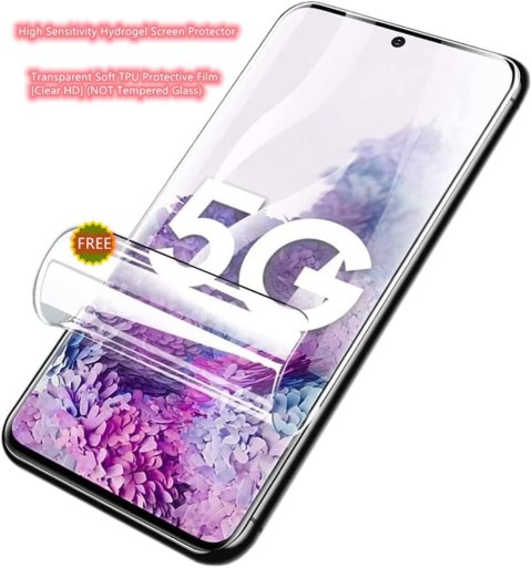 ETUI SAMSUNG GALAXY S21 ULTRA NIEBIESKIE PRZESZROCZYSTE PANCERNE + FOLIA