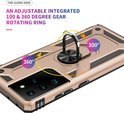 ETUI SAMSUNG GALAXY S21 ULTRA ZŁOTO CZARNE PIERŚCIEŃ WYTRZYMAŁE PANCERNE ETUI SAMSUNG GALAXY S21 ULTRA ZŁOTO CZARNE PIERŚCIEŃ WYTRZYMAŁE PANCERNE