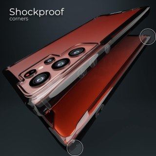 ETUI SAMSUNG GALAXY S22 ULTRA JASNE SZARE PRZEZROCZYSTE OCHRONNE WYTRZYMAŁE
