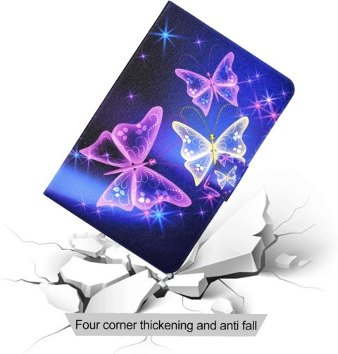 ETUI SAMSUNG GALAXY TAB A7 FIOLETOWE MOTYLE UROCZE ZAMYKANE Z KLAPKĄ ETUI SAMSUNG GALAXY TAB A7 FIOLETOWE MOTYLE UROCZE ZAMYKANE Z KLAPKĄ