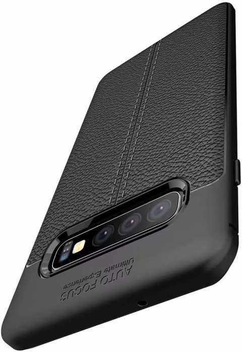 ETUI SAMSUNG S10 CIEMNE SZARE WYTRZYMAŁE OCHRONNE SOLIDNE +PODSTAWKA