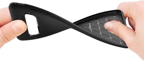 ETUI SAMSUNG S10 CIEMNE SZARE WYTRZYMAŁE OCHRONNE SOLIDNE +PODSTAWKA