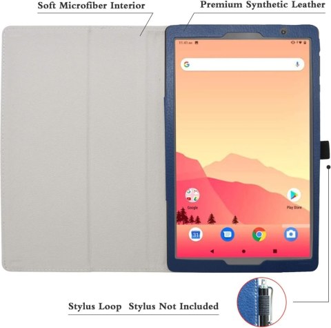 ETUI TABLET ALCATEL 1T 10" 8082 GRANATOWE Z KLAPKĄ SKŁADANE WYTRZYMAŁE ETUI TABLET ALCATEL 1T 10" 8082 GRANATOWE Z KLAPKĄ SKŁADANE WYTRZYMAŁE