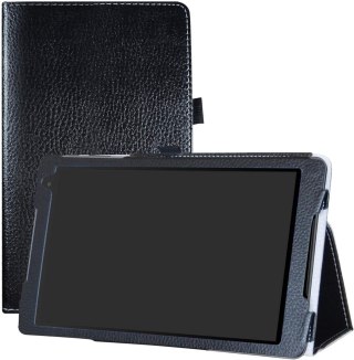 ETUI TABLET ALCATEL A3 10" CZARNE ZAMYKANE Z KLAPKĄ WYTRZYMAŁE OCHRONNE