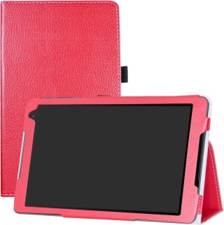 ETUI TABLET ALCATEL A3 10" CZERWONE ZAMYKANE Z KLAPKĄ WYSOKA OCHRONA