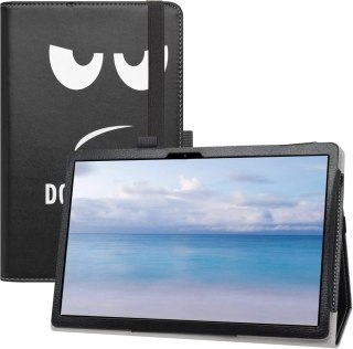 ETUI TABLET ALLDOCUBE IPLAY 20S CZARNE ZAMYKANE Z KLAPKĄ MINKA NAPIS