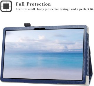 ETUI TABLET ALLDOCUBE IPLAY 20S GRANATOWE ZAMYKANE Z KLAPKĄ WYSOKA OCHRONA