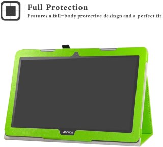 ETUI TABLET ARCHOS 133 OXYGEN JASNE ZIELONE ZAMYKANE Z KLAPKĄ OCHRONNE