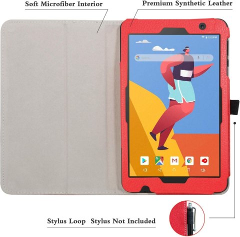 ETUI TABLET VANKYO MATRIXPAD S8 CZERWONE ZAMYKANE Z KLAPKĄ WYSOKA OCHRONA ETUI TABLET VANKYO MATRIXPAD S8 CZERWONE ZAMYKANE Z KLAPKĄ WYSOKA OCHRONA