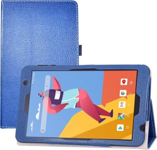 ETUI TABLET VANKYO MATRIXPAD S8 GRANATOWE ZAMYKANE Z KLAPKĄ WYSOKA OCHRONA
