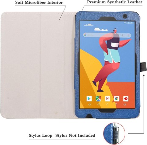 ETUI TABLET VANKYO MATRIXPAD S8 GRANATOWE ZAMYKANE Z KLAPKĄ WYSOKA OCHRONA ETUI TABLET VANKYO MATRIXPAD S8 GRANATOWE ZAMYKANE Z KLAPKĄ WYSOKA OCHRONA