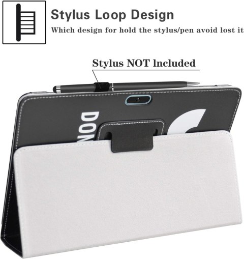 ETUI TABLET WINNOVO T10 CZARNE ZAMYKANE Z KLAPKĄ NAPIS BUŹKA SOLIDNE ETUI TABLET WINNOVO T10 CZARNE ZAMYKANE Z KLAPKĄ NAPIS BUŹKA SOLIDNE