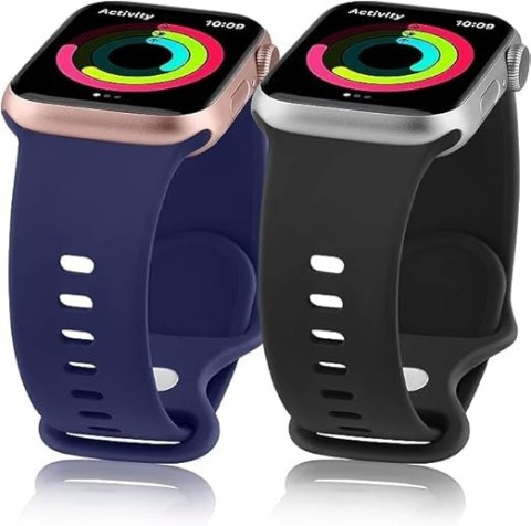 PASEK DO APPLE WATCH 38/40/41mm SERIA SE 9 8 7 6 5 4 3 2 1 ZESTAW 3 KOLORY 3szt PASEK DO APPLE WATCH 38/40/41mm SERIA SE 9 8 7 6 5 4 3 2 1 ZESTAW 3 KOLORY 3szt
