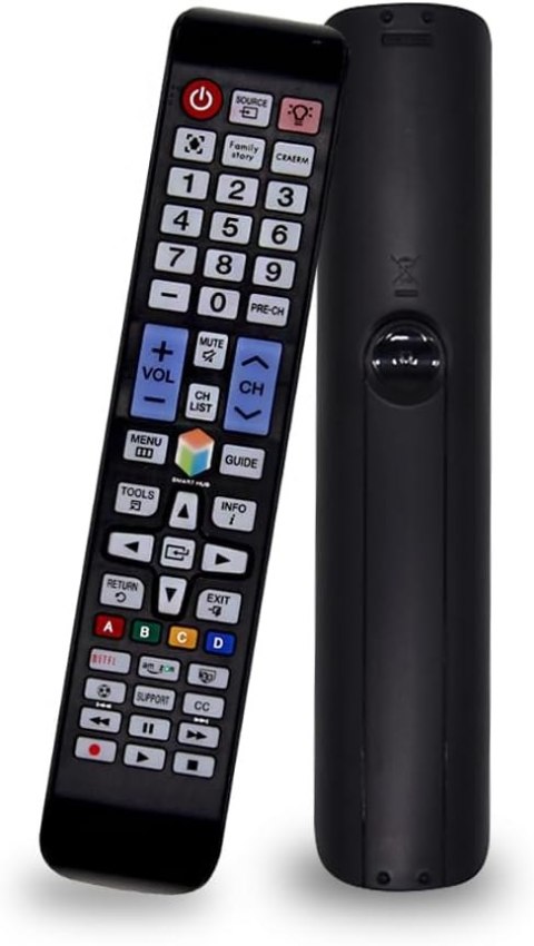 PILOT DO TELEWIZORA Samsung Smart TV LCD QLED HDTV CZARNY NETFLIX AMAZON PILOT DO TELEWIZORA Samsung Smart TV LCD QLED HDTV CZARNY NETFLIX AMAZON