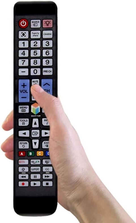 PILOT DO TELEWIZORA Samsung Smart TV LCD QLED HDTV CZARNY NETFLIX AMAZON PILOT DO TELEWIZORA Samsung Smart TV LCD QLED HDTV CZARNY NETFLIX AMAZON